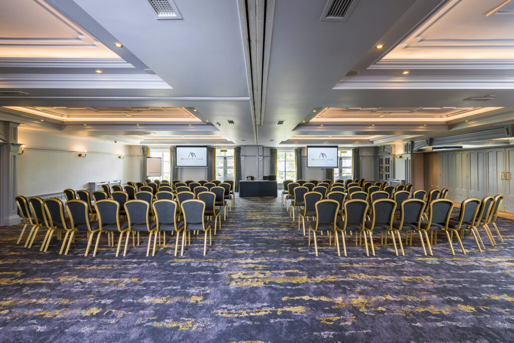 The Conference Centre at the Meadowlands Hotel was designed with flexibility in mind, catering for conferences, meetings, auditions, interviews and so much more.